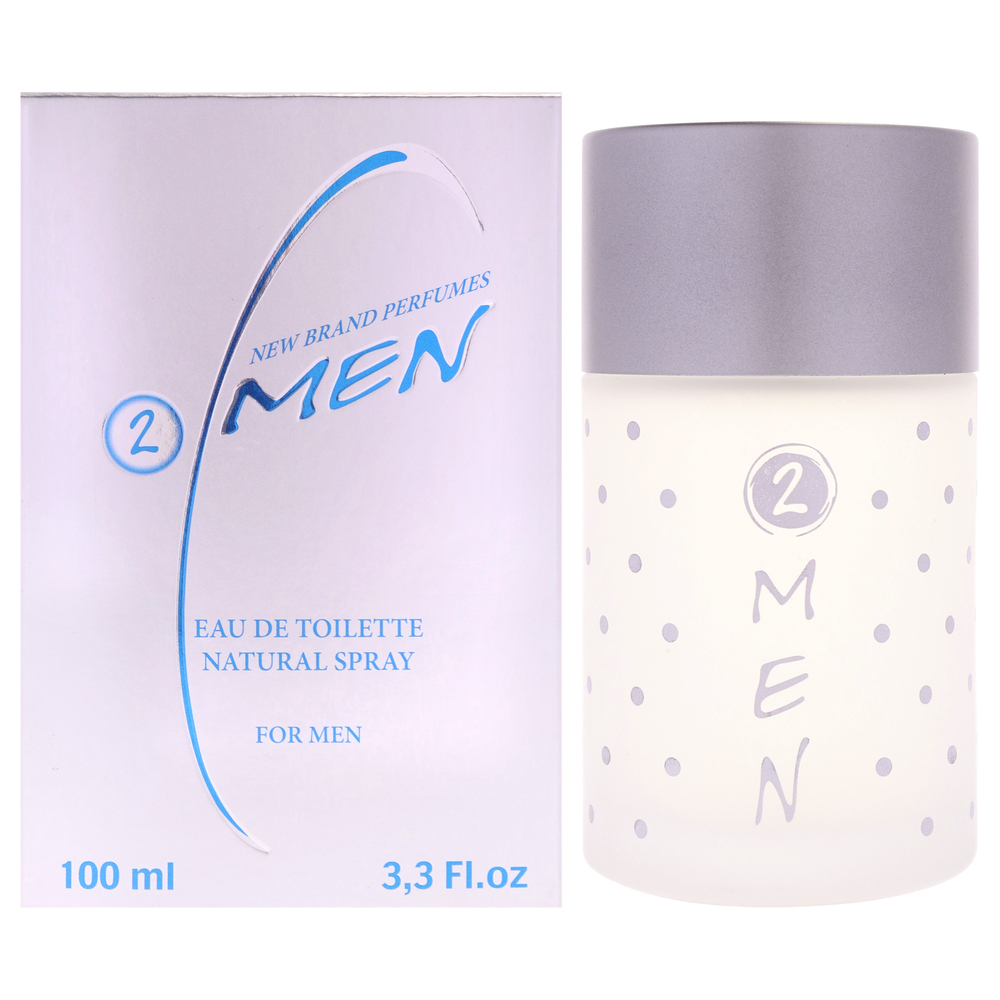 2 Men by New Brand for Men - 3.3 oz EDT Spray